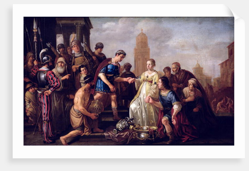The Continence of Scipio 1643 by Nicolaes Cornelisz Moeyaert