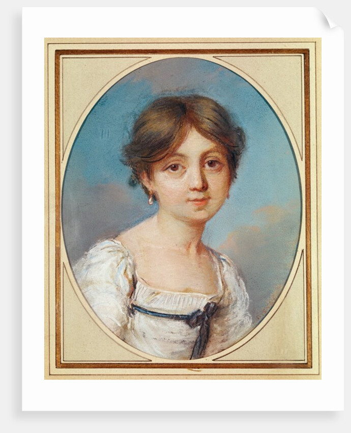 Amandine Aurore Lucile Dupin aka George Sand as a Child, c.1809 by Aurore Dupin de Francueil