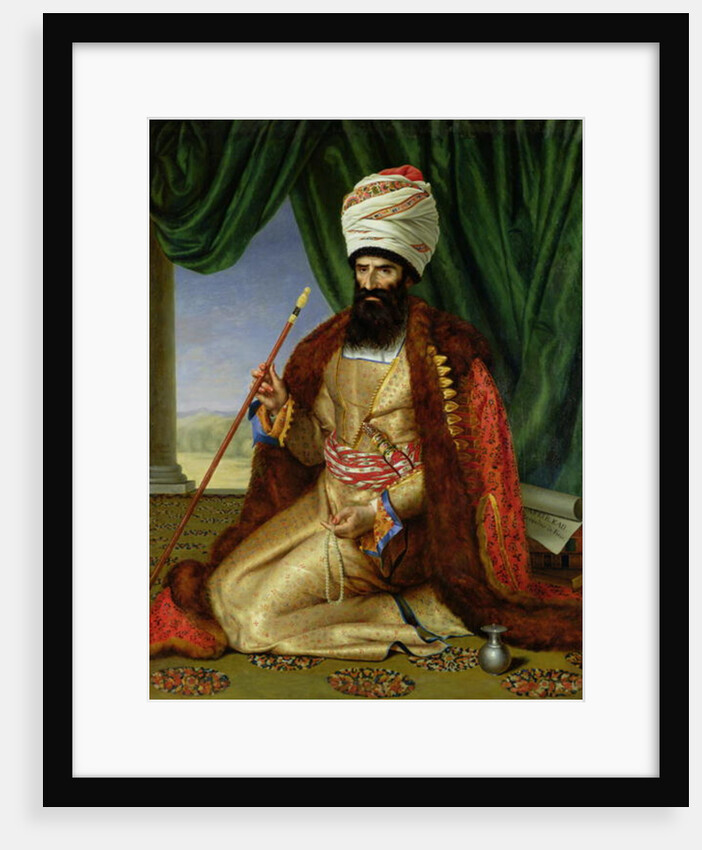 Portrait of Asker-Khan, Ambassador of Persia, in Paris in 1808, 1809 by Cesarine Davin