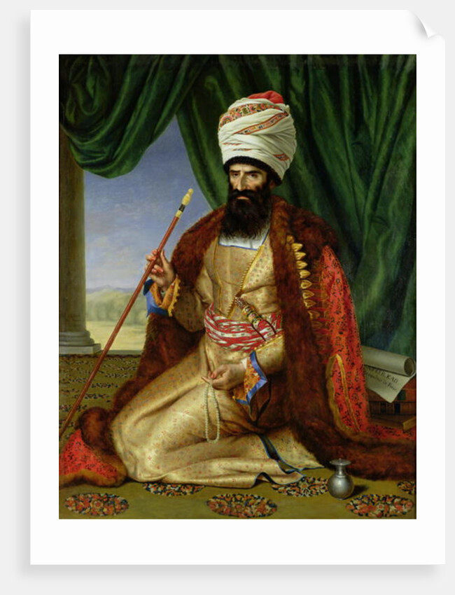 Portrait of Asker-Khan, Ambassador of Persia, in Paris in 1808, 1809 by Cesarine Davin