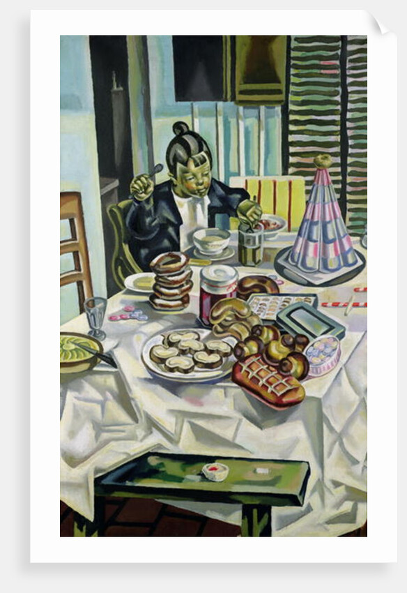 The Child with the Cakes, before 1921 by Maria Blanchard