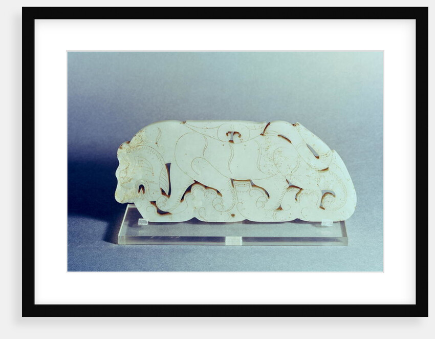 Plaque in the form of a tiger, Han Dynasty by Chinese School