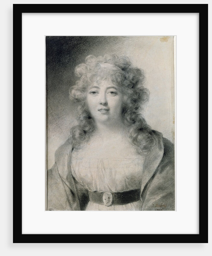 Madame de Stael 1810 by Jean-Baptiste Isabey