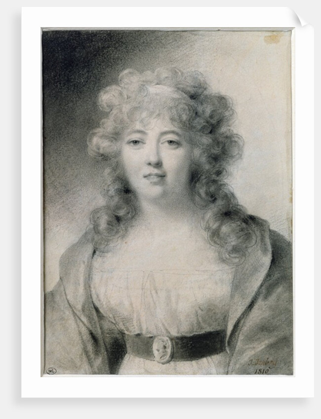 Madame de Stael 1810 by Jean-Baptiste Isabey