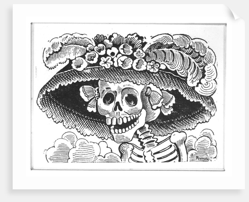 La Calavera de la Catrina, 1913 by Jose Guadalupe Posada