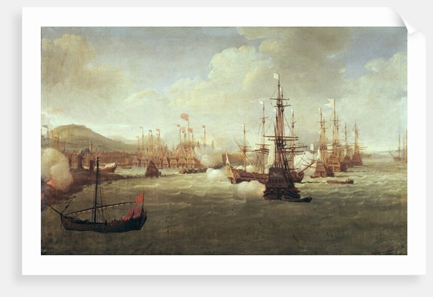 Abraham Duquesne at Chios, after 1681 by Jan Karel Donatus van Beecq