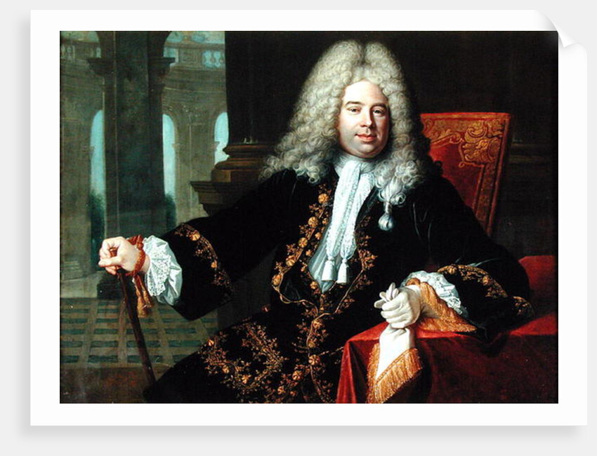 Portrait of a Gentleman, c.1715-25 by French School