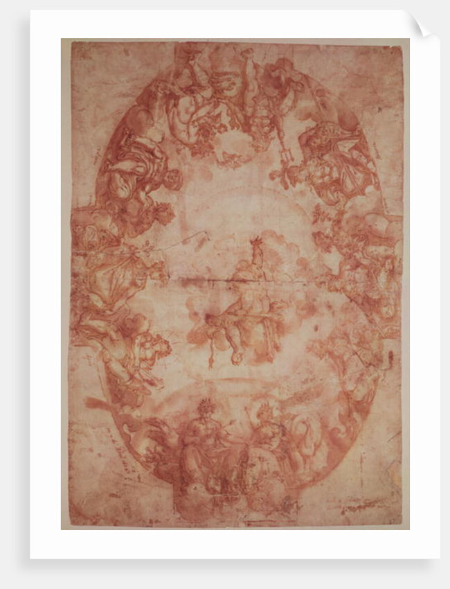 Study for the ceiling of the Casa de Pilatos, Seville, 1604 by Francisco Pacheco