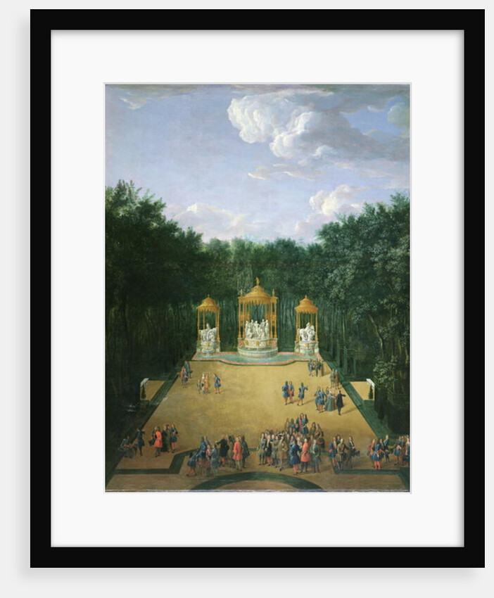 The Groves of the Baths of Apollo in the Gardens of Versailles, 1713 by Pierre-Denis Martin