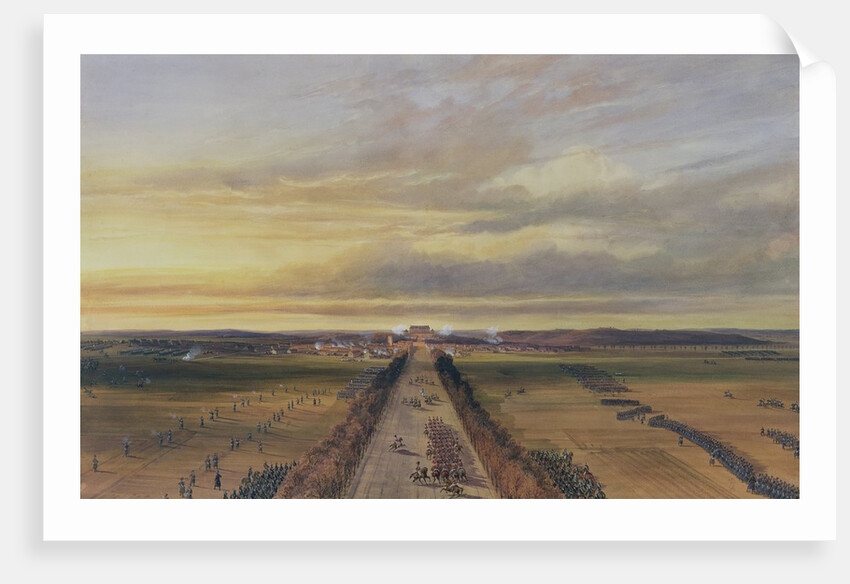 Battle of Brienne, 29th January 1814, 1840 by Jean Antoine Simeon Fort
