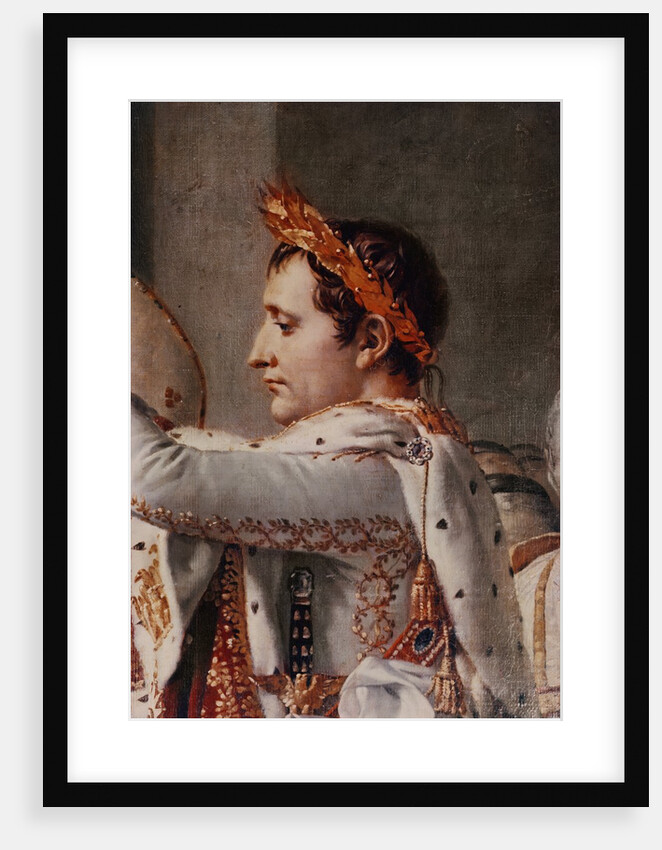 The Consecration of the Emperor Napoleon and the Coronation of the Empress Josephine by Pope Pius VII 2nd December 1804, 1806-07 by Jacques Louis David