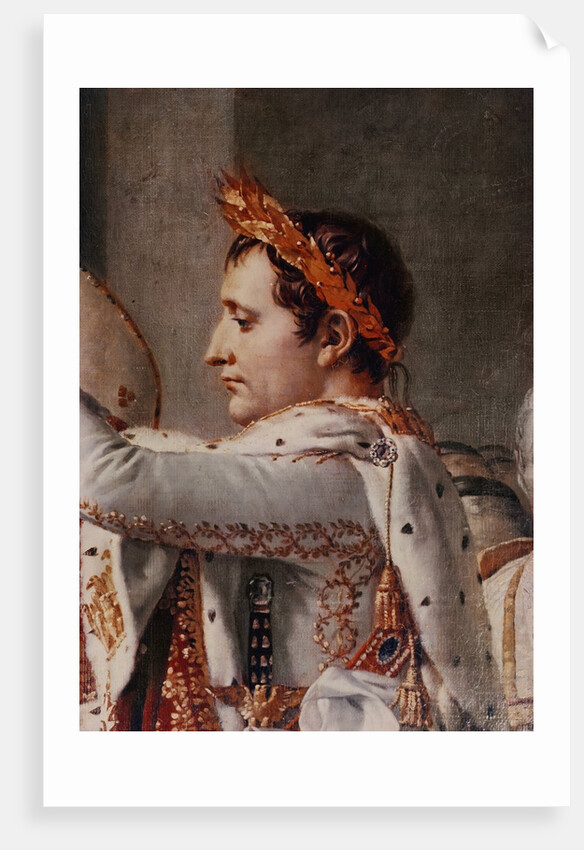 The Consecration of the Emperor Napoleon and the Coronation of the Empress Josephine by Pope Pius VII 2nd December 1804, 1806-07 by Jacques Louis David