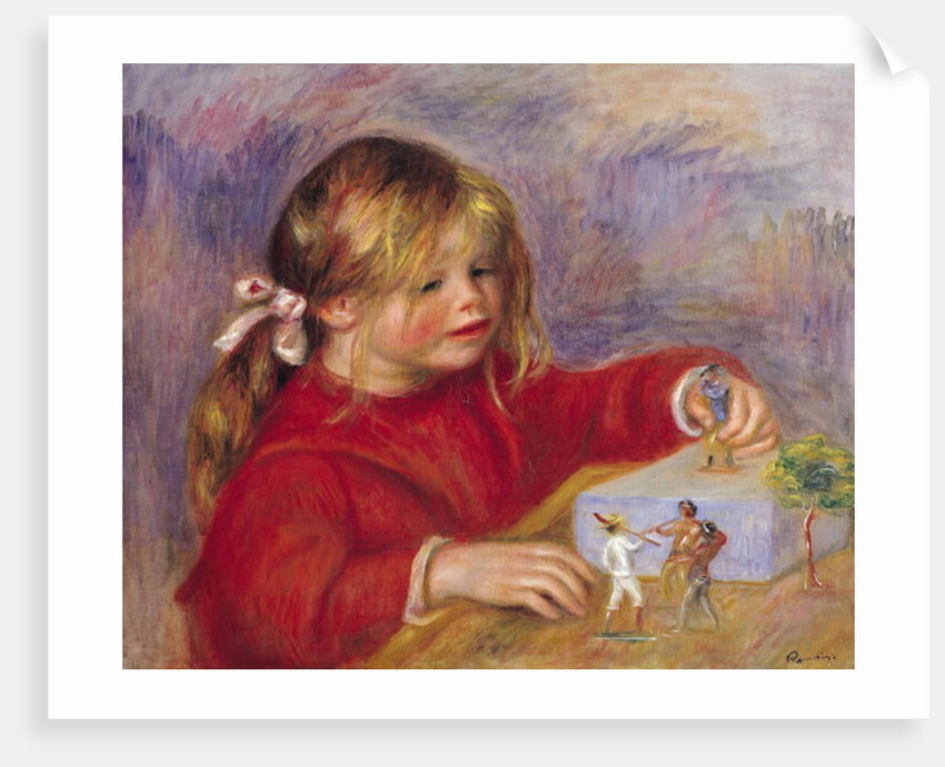 Claude Renoir at Play, 1905 by Pierre Auguste Renoir