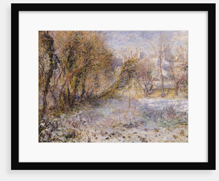 Snowy Landscape by Pierre Auguste Renoir