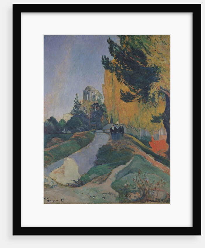 The Alyscamps, Arles, 1888 by Paul Gauguin