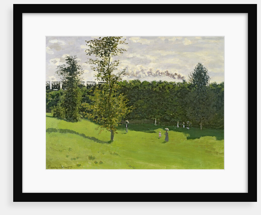 The Train in the Country by Claude Monet