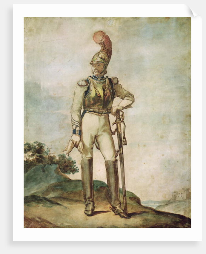 Cuirassier by Theodore Gericault