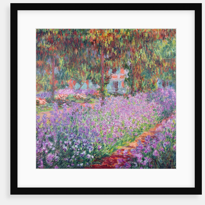 The Artist's Garden at Giverny, 1900 by Claude Monet