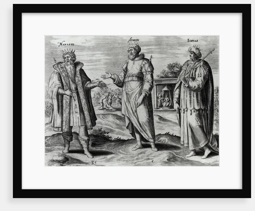 Manasseh Amon and Josiah by Dutch School