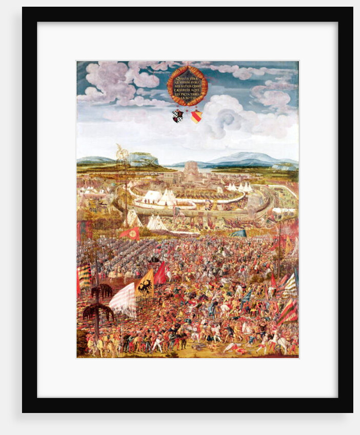 Alesia Besieged by Julius Caesar by Melchior Feselen