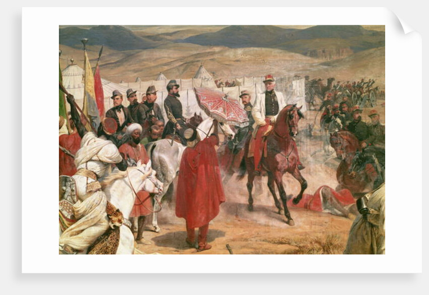 Marshal Thomas Bugeaud and Colonel Joseph Vantini During the Conquest of Algeria, 1846 by Emile Jean Horace Vernet