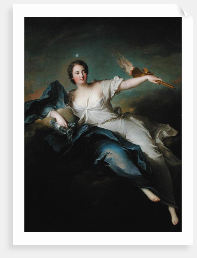 Portrait of Marie-Anne de Mailly-Nesle Marquise of La Tournelle as Eos, after 1740 by Jean-Marc Nattier