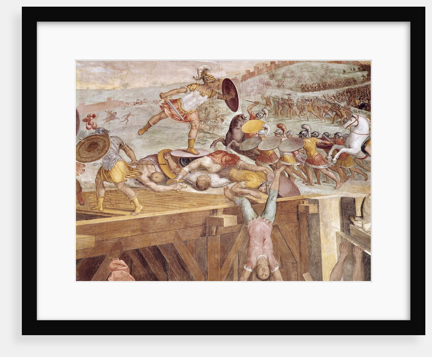Horatius Cocles on the Sublician Bridge by Tommaso Laureti