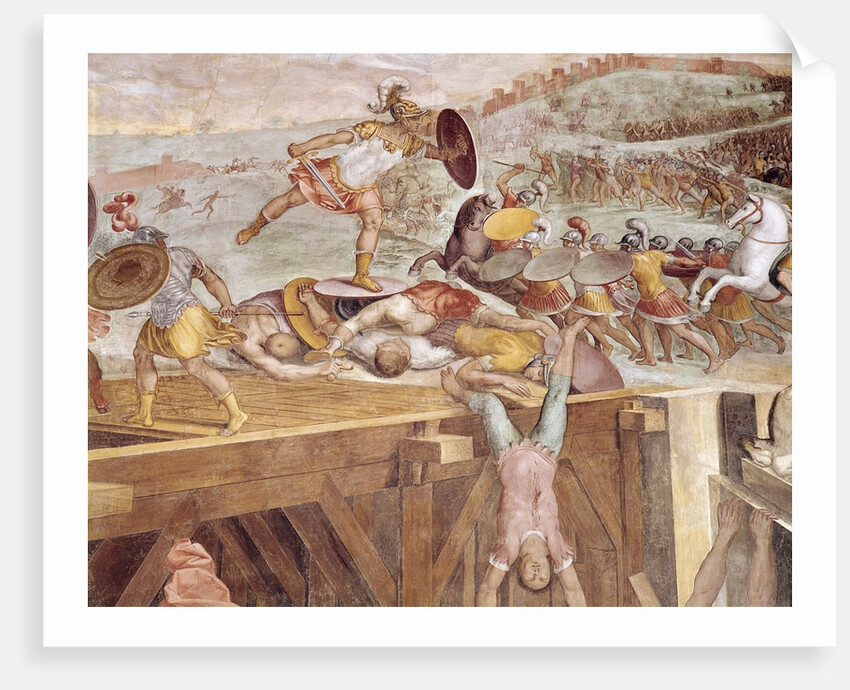 Horatius Cocles on the Sublician Bridge by Tommaso Laureti