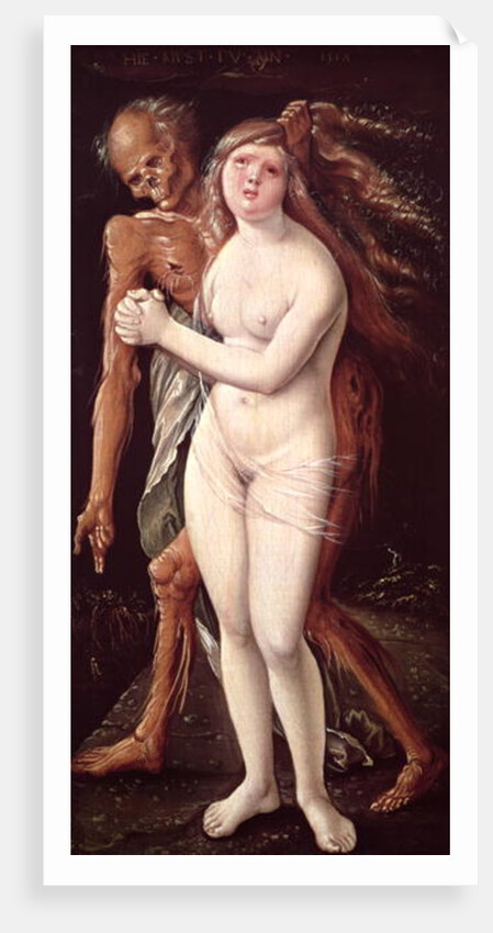 Young Woman and Death, 1517 by Hans Baldung Grien