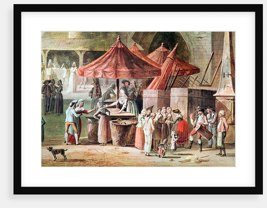 The Place de l'Apport-Paris in Front of the Grand Chatelet by Thomas Naudet