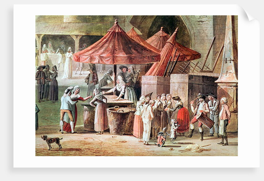 The Place de l'Apport-Paris in Front of the Grand Chatelet by Thomas Naudet