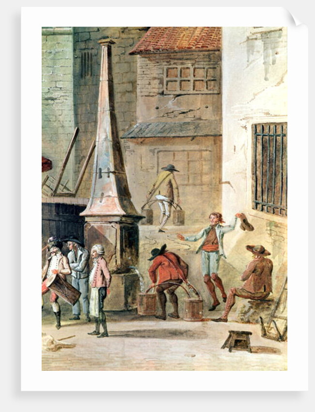 The Place de l'Apport-Paris in Front of the Grand Chatelet by Thomas Naudet