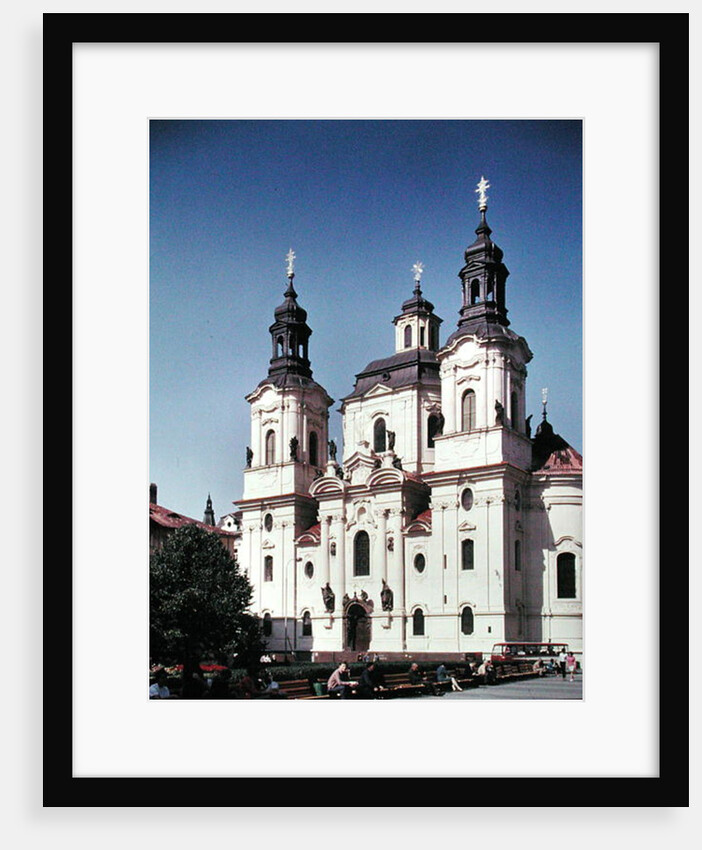 The Church of St. Nicholas, built 1703-61 by Czech School