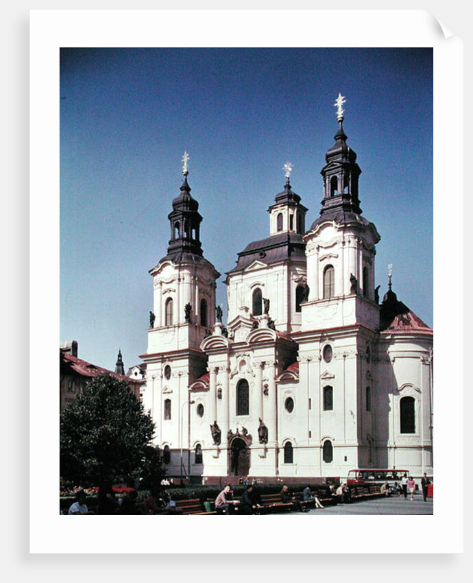 The Church of St. Nicholas, built 1703-61 by Czech School