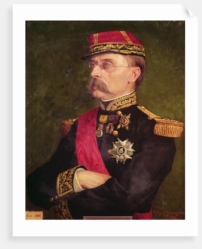Portrait of General Louis Faidherbe 1884 by Marie Rignot-Dubaux