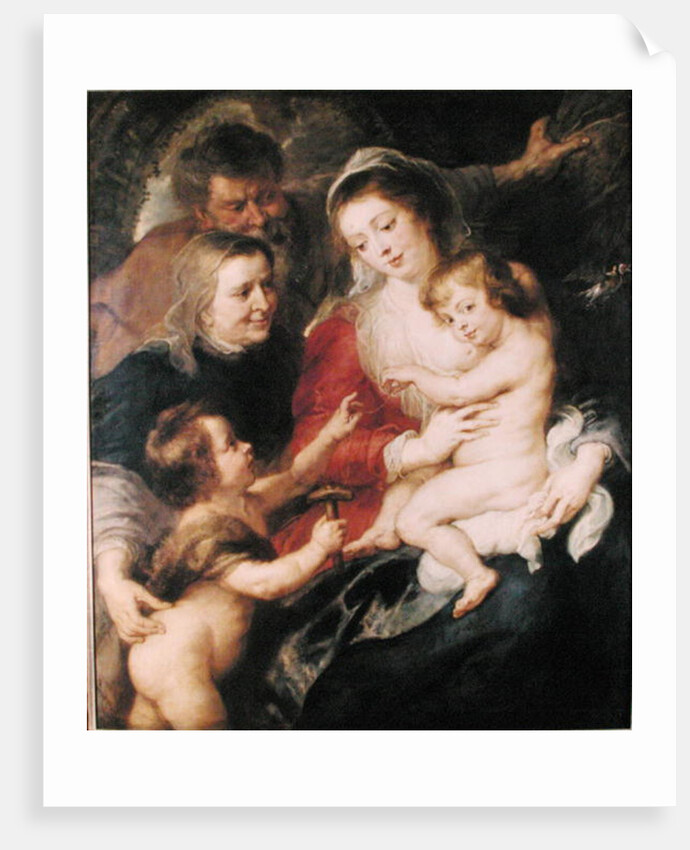 The Holy Family with St. Elizabeth and the Infant St. John the Baptist, c.1634 by Peter Paul Rubens