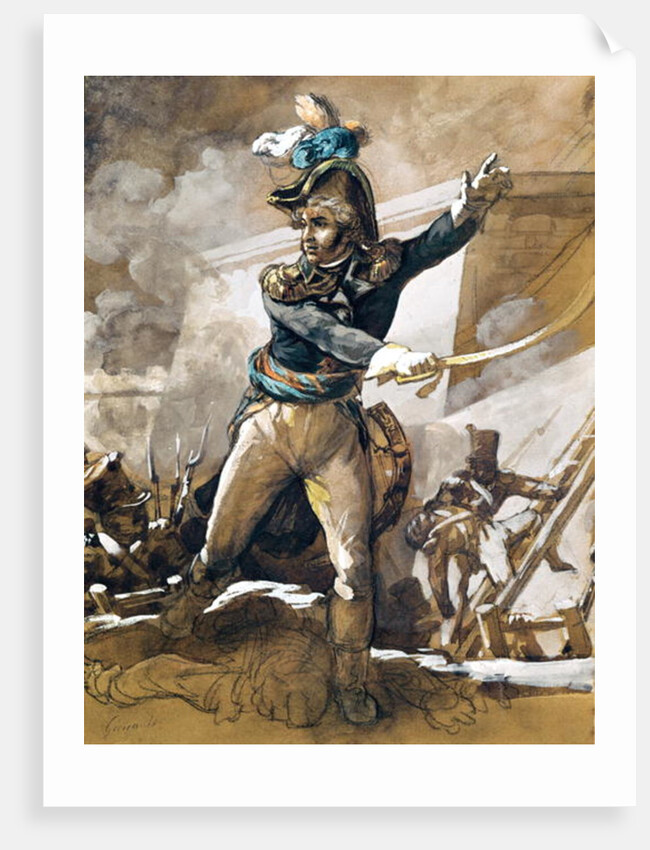 Jean Baptiste Kleber at St. Jean d'Acre in 1799, 1818-19 by Theodore Gericault