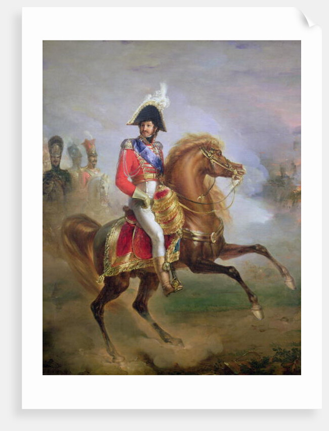 Joachim Murat on Horseback, 1814-15 by Joseph Franque