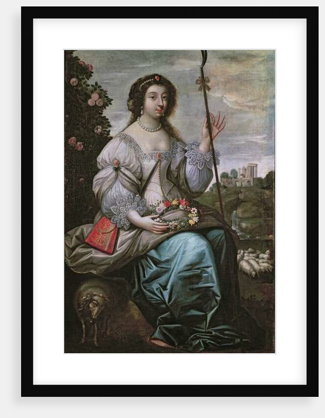 Julie d'Angennes as Astree by Claude Deruet