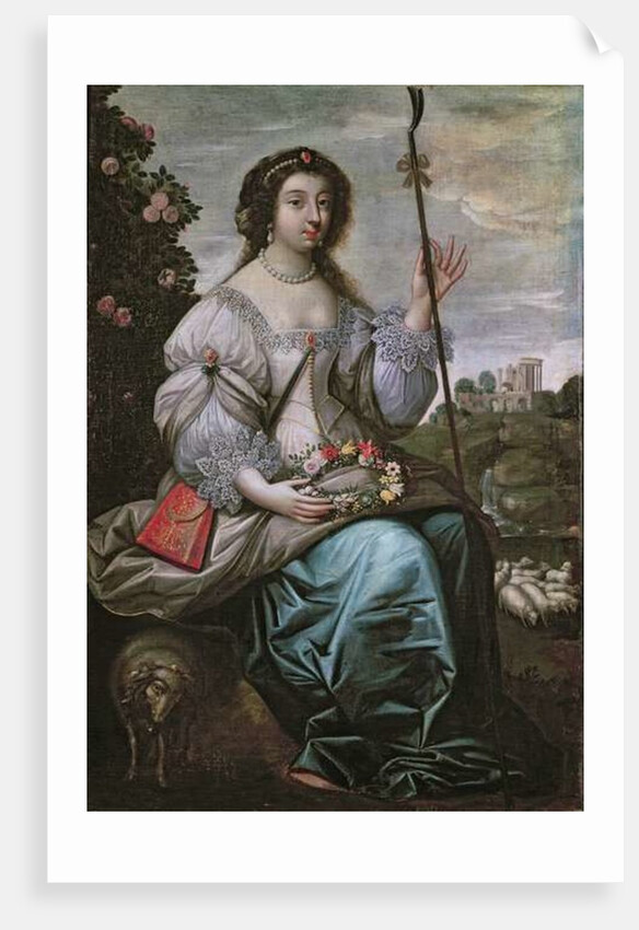 Julie d'Angennes as Astree by Claude Deruet