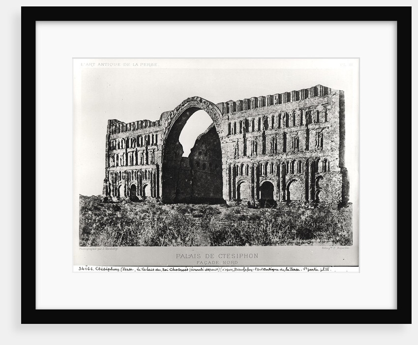 The Palace of Ctesiphon by Jeanne Dieulafoy