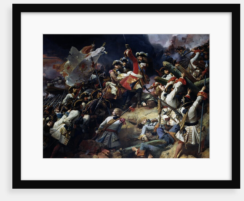 Battle of Denain, 24th July 1712, 1839 by Jean Alaux