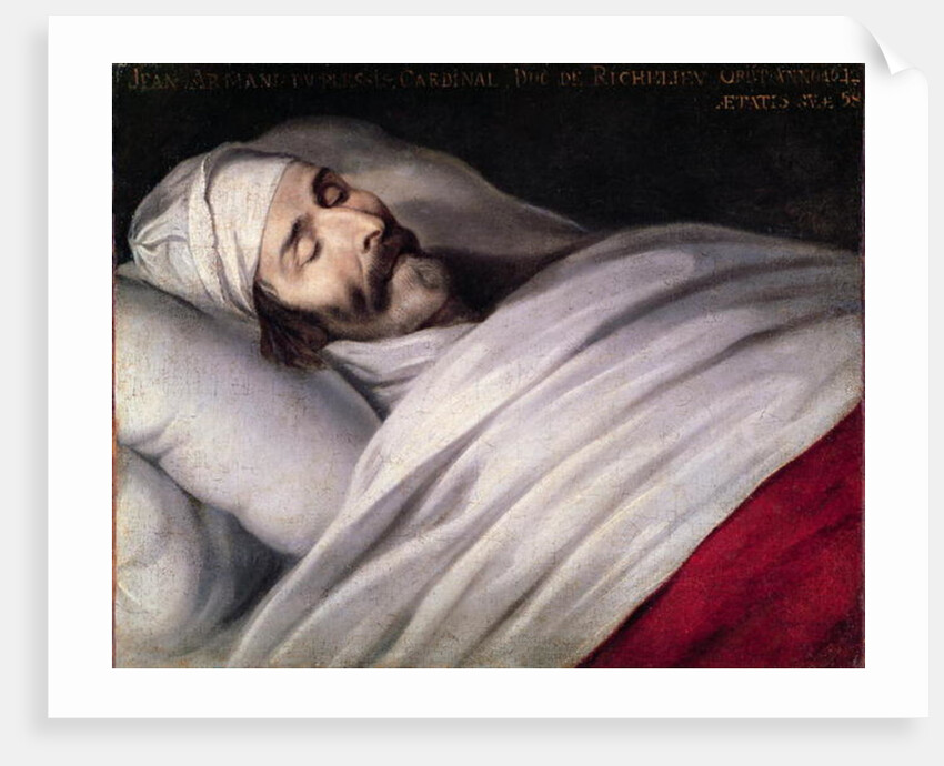 Cardinal Richelieu on his Deathbed by Philippe de Champaigne
