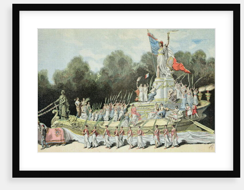 Chariot of the Triumph of the Republic at the National Festival, 22nd September 1892 by Henri Meyer