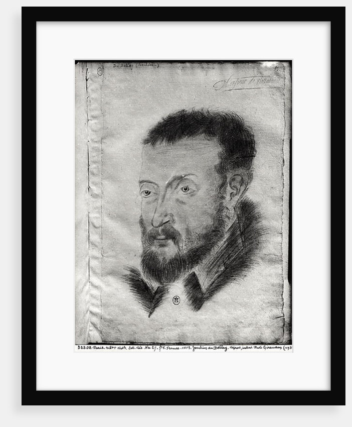 NA fol.5 Joachim du Bellay by French School