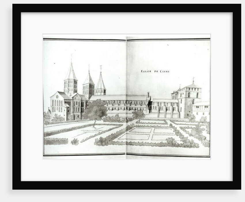 Cluny Abbey by French School