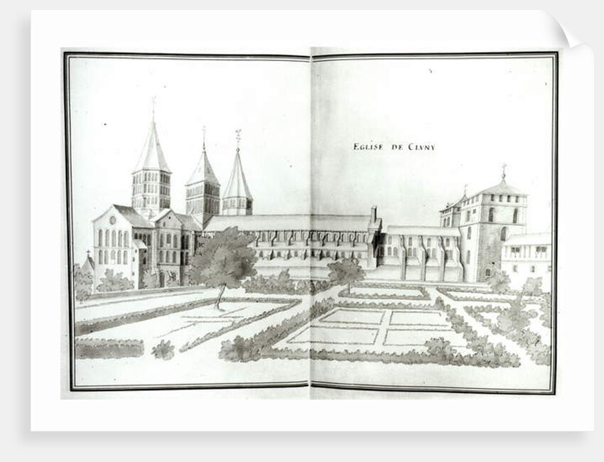 Cluny Abbey by French School