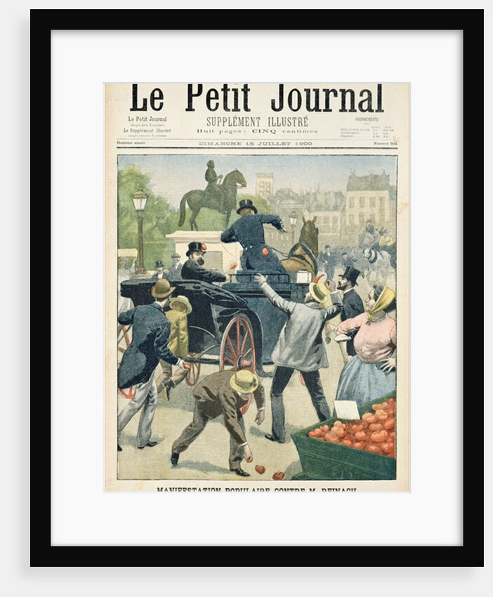 Popular protest against Joseph Reinach by French School