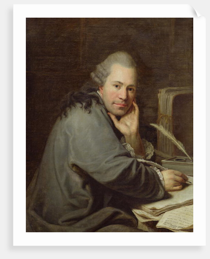 Portrait of a Writer, 1772 by Dominique Doncre