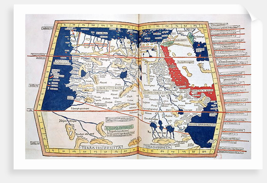 ap of Afric by Ptolemy